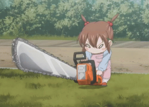 Anime Chainsaw GIF - Anime Chainsaw Loli GIFs