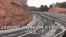 Leaving Work On Friday Off Work GIF - Leaving Work On Friday Off Work Drive GIFs