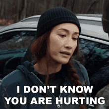 I Dont Know You Are Hurting Anna Dutton GIF - I Dont Know You Are Hurting Anna Dutton The Protege GIFs
