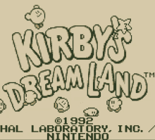 Kirbys Dream Land Game Boy GIF - Kirbys Dream Land Game Boy Kirby GIFs