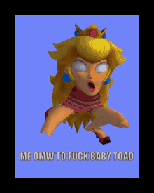 Me Omw GIF - Me Omw Baby Toad GIFs