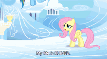 It'S All Over GIF - Mylittlepony Dramatic Life GIFs