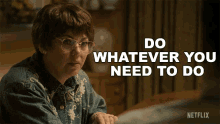 Do Whatever You Need To Do Marcella Quintanilla GIF - Do Whatever You Need To Do Marcella Quintanilla Selena The Series GIFs