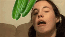 Cucumber Face Cucumber To The Face GIF - Cucumber Face Cucumber To The Face Cucumber GIFs