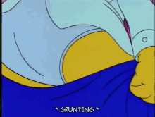 Homer Getting Dressed GIF - Grunting Getting Dressed Homer Simpson GIFs