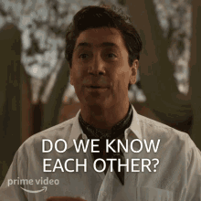 Do We Know Each Other Javier Bardem GIF - Do We Know Each Other Javier Bardem Being The Ricardos GIFs