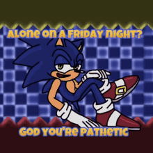 Sonic Alone GIF - Sonic Alone Alone On GIFs