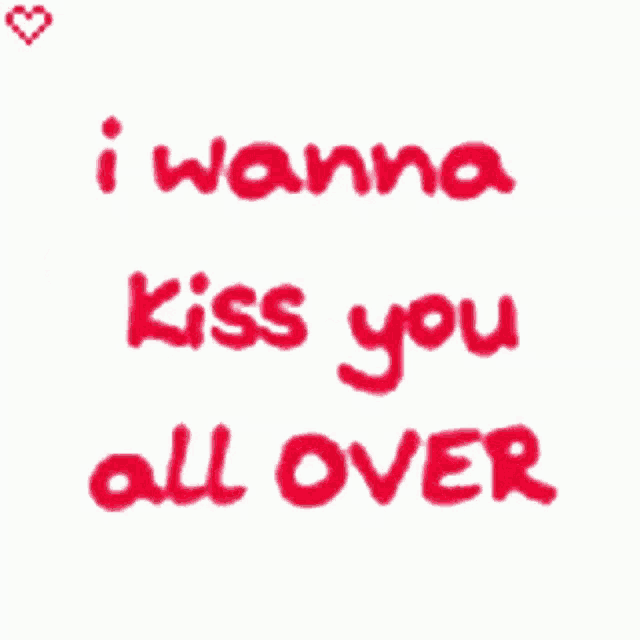 El GIF animado de Kisses Kiss Mark Wanna Kiss You All Over perfecto para tu...