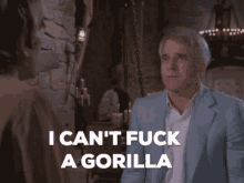 Steve Martin Gorilla GIF - Steve Martin Gorilla I Cant GIFs