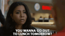 You Wanna Go Out To Lunch Tomorrow Asking Out GIF - You Wanna Go Out To Lunch Tomorrow Asking Out Date GIFs