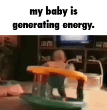 My Baby Is Generating Energy GIF - My Baby Is Generating Energy Sawsily GIFs