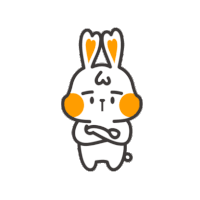White Rabbit Sticker - White Rabbit Suspicious Stickers