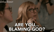 Are You Blaming God Accusing GIF - Are You Blaming God Blaming God Accusing GIFs