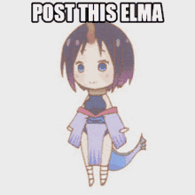 Post This Elma Dragon Maid GIF - Post This Elma Elma Dragon Maid GIFs