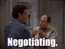 Seinfeld Negotiate GIF - Seinfeld Negotiate This Is What You Do GIFs