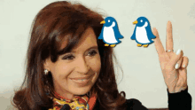 Cristina Fernández De Kirchner Smile GIF - Cristina Fernández De Kirchner Smile Penguin GIFs