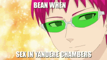 Yandere Chambers Saiki GIF - Yandere Chambers Saiki Bean GIFs