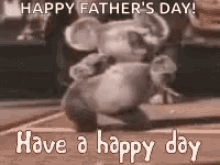 Dancing Happy Fathers Day GIF - Dancing Happy Fathers Day Koala Dance GIFs