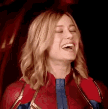 Captain Marvel Brie Larson GIF - Captain Marvel Brie Larson Vers GIFs