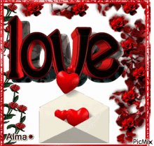 Love Carta De Amor GIF - Love Carta De Amor Flores GIFs