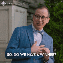 So Do We Have A Winner Clive GIF - So Do We Have A Winner Clive Schitts Creek GIFs
