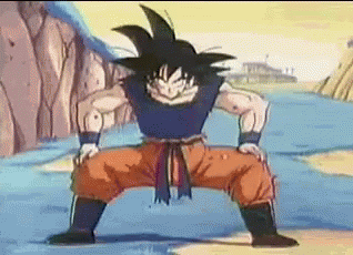 Goku Warm Up GIF - Goku Warm Up Stretch - Discover & Share GIFs