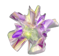Artificial Flower Flowers Sticker - Artificial Flower Flowers Iris Stickers