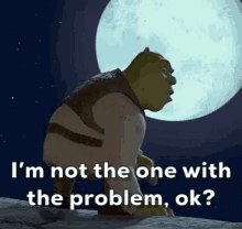 Shrek Problem GIF - Shrek Problem Not My Problem GIFs
