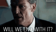 Will We End With It? GIF - Resident Evil Resident Evil The Final Chapter Iain Glen GIFs