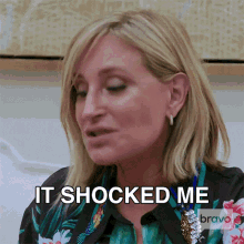 It Shocked Me Real Housewives Of New York GIF - It Shocked Me Real Housewives Of New York It Surprised Me GIFs