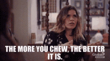 Superstore Amy Sosa GIF - Superstore Amy Sosa The More You Chew GIFs