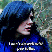 Once Upon A Time Regina Mills GIF - Once Upon A Time Regina Mills I Dont Do Well With Pep Talks GIFs