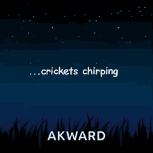 Night Crickets GIF - Night Crickets Chirping GIFs