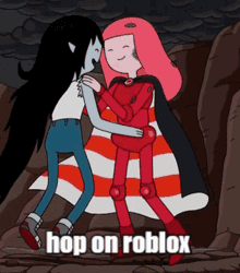 Roblox Hop On Roblox GIF - Roblox Hop On Roblox Lesbian GIFs