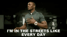 Im In The Streets Like Every Day Akon GIF - Im In The Streets Like Every Day Akon Sorry Blame It On Me Song GIFs