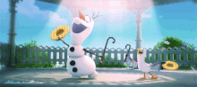 Olaf Dance GIF - Olaf Dance Bailando GIFs