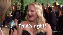 Emmys Thats Right GIF - Emmys Thats Right Happy GIFs