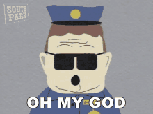 Oh My God Look Officer Barbrady GIF - Oh My God Look Officer Barbrady South Park GIFs