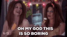 Boring Playing House GIF - Boring Playing House Oh My God This Is So Boring GIFs