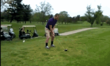swagless golf swing