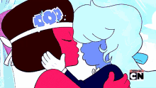 Ruby Sapphire GIF - Ruby Sapphire Kiss GIFs