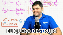 eu quero destruir matematica rio procopio professor vou arrasar destruir