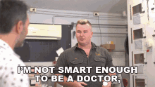 Im Not Smart Enough To Be A Doctor But I Can Swing A Snake Pretty Good GIF - Im Not Smart Enough To Be A Doctor But I Can Swing A Snake Pretty Good Zac Bower GIFs