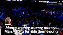 Kevin Owens Money Money Money GIF - Kevin Owens Money Money Money Terrible Song GIFs