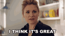 I Think Its Great Robyn GIF - I Think Its Great Robyn Anna Paquin GIFs