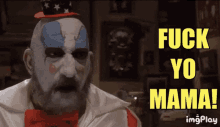 Captain Spaulding House Of1000corpses GIF - Captain Spaulding House Of1000corpses Fuck You GIFs