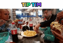 tip tim foods fries eating