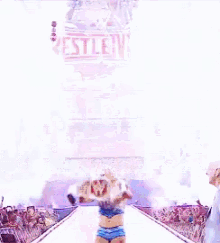 wwe women charloette wrestlemania