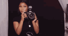 Nicki Minaj Eye GIF - Nicki Minaj Eye Camera GIFs