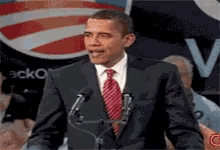 Nice Obama Speech GIF - Nice Obama Speech Clearing Shoulder GIFs